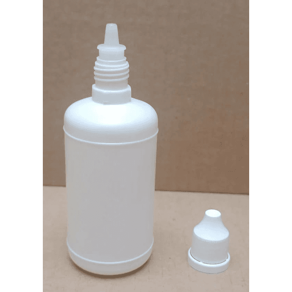 FRASCO BRANCO 100ML CONTA GOTAS - PCTE 50 UNID 