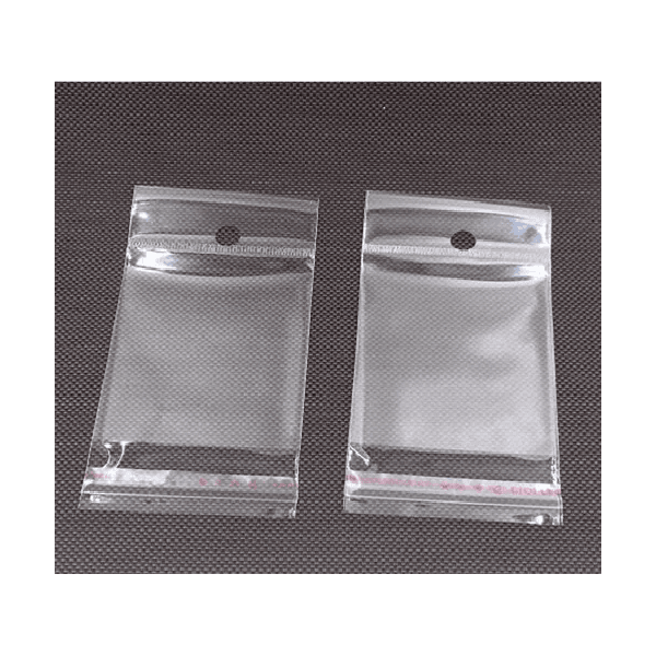 SACO ADESIVADO C/ FURO 08x15 - PCTE 100 UNID