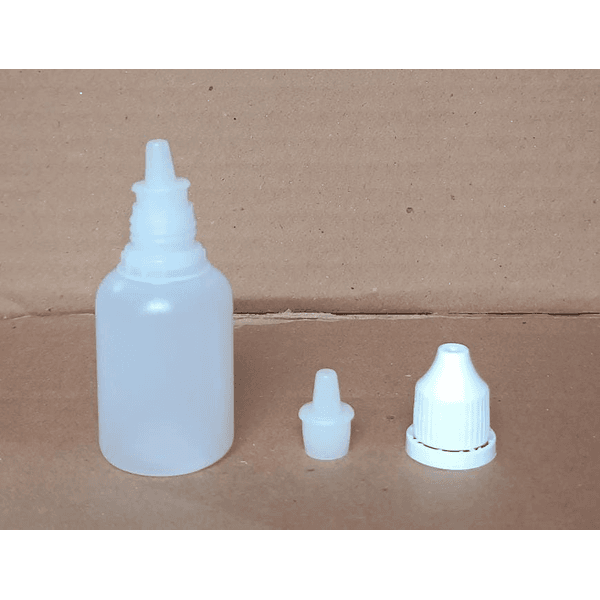 FRASCO NATURAL 0025ML CONTA GOTAS - PCTE 100 UNID 