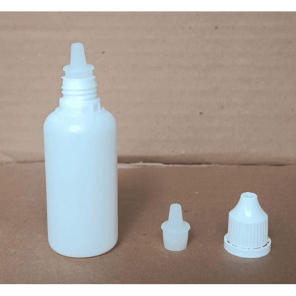 FRASCO BRANCO 035ML CONTA GOTAS - PCTE 100 UNID 
