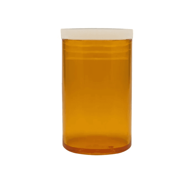 POTE ACRILICO AMBAR 10ML J-10 - PCTE 50 UNID 