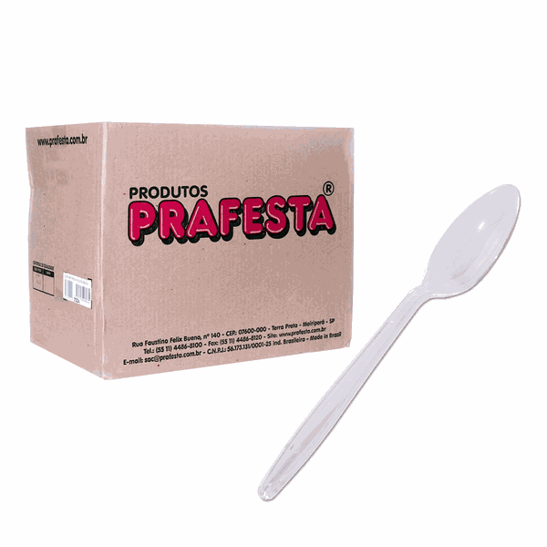 COLHER MASTER PRAFESTA - CX 500 UNID
