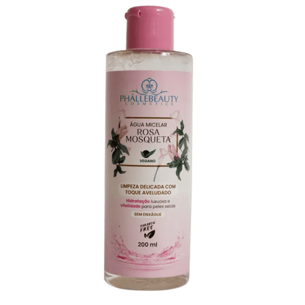 Água Micelar Rosa Mosqueta - PhalleBeauty