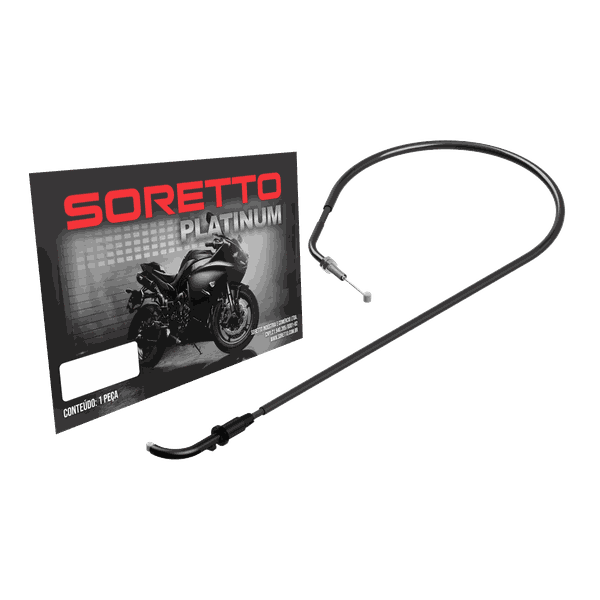 Cabo Acelerador "A" - Yamaha FZ6 Fazer 600 N Sem Carenagem Ano 2004 - 2009