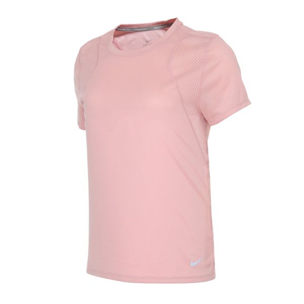 Camiseta Nike Dri-Fit Run Feminina - Rosa Claro - ... - SOU ESPORTES