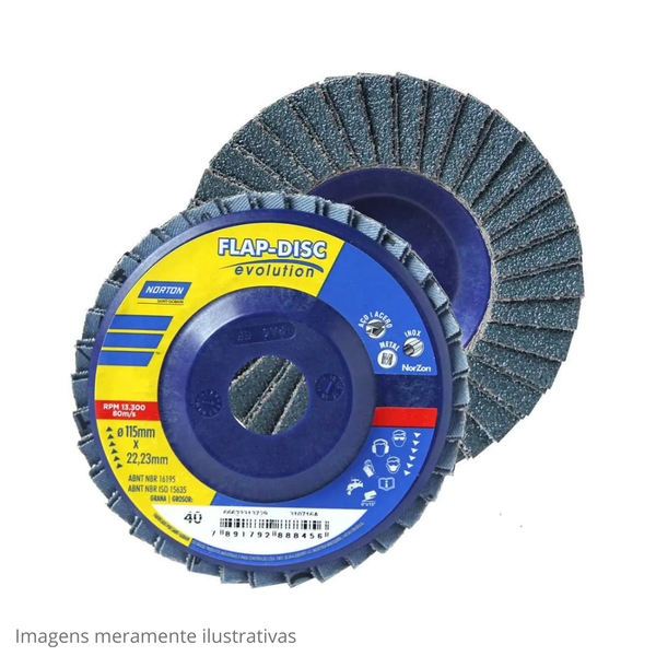 Flap Disc 60 NORTON SPTINTAS
