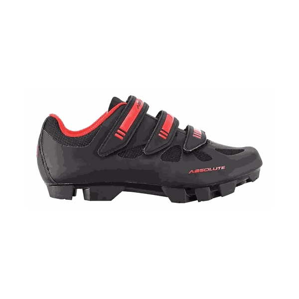 Sapatilha Mtb Absolute Nero Preto / Vermelho 