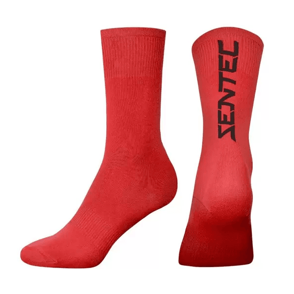 Meia Sentec Longa Performace 18cm Vermelho