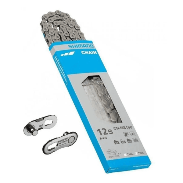 CORRENTE 12V SHIMANO CN-M8100 126L C/ QUICK LINK