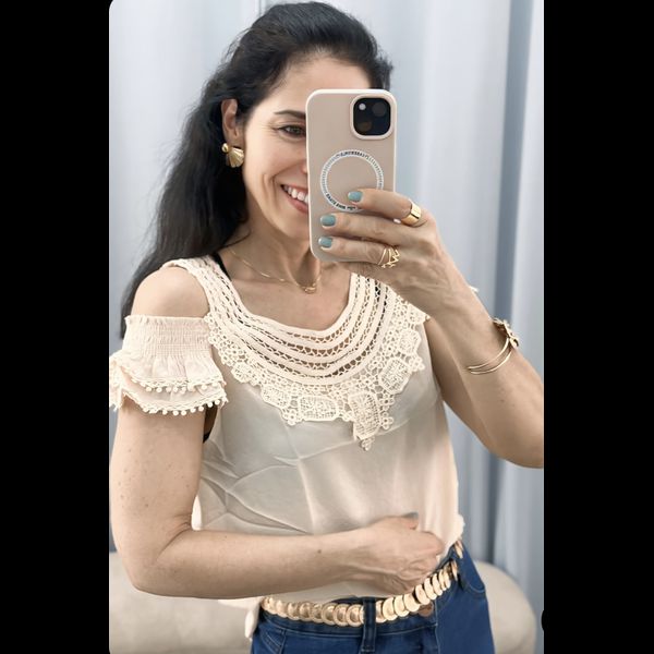 Blusa Vitoria Sedinha