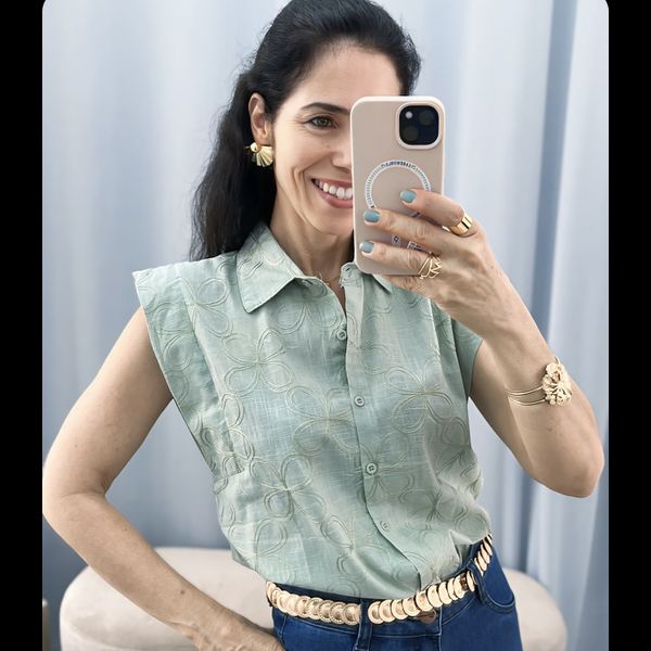 Blusa Ana verde 