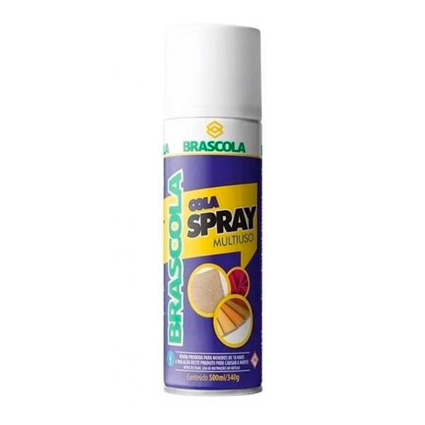 Cola spray multiuso - 500ml/340gr - Brascola