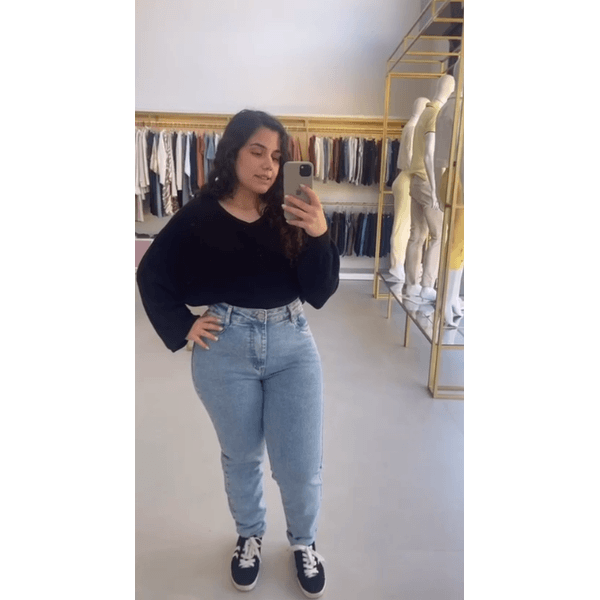 Calça Mom Jeans Clara