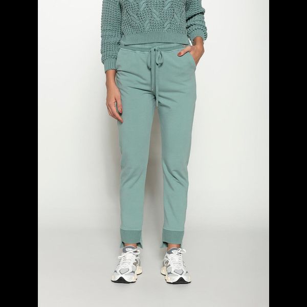 Calça Moletom Detalhe Canelado Biamar - Balsamo