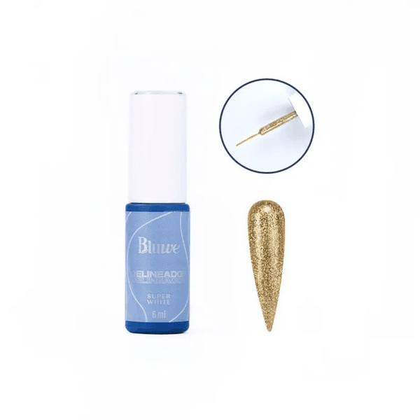 Bluwe Esmalte em Gel Super Gold Coleção Delineador 6ml