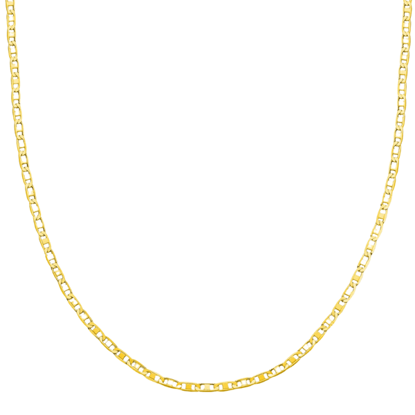 Corrente Piastrine em Ouro Amarelo 18k - 60cm