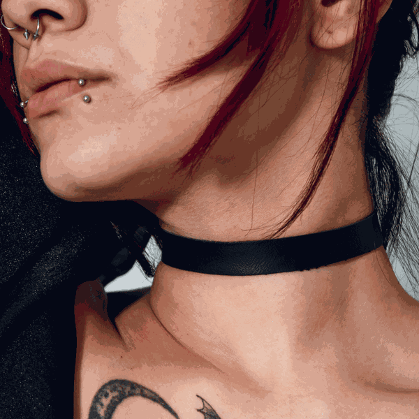 Choker Gargantilha Lisa Minimalista