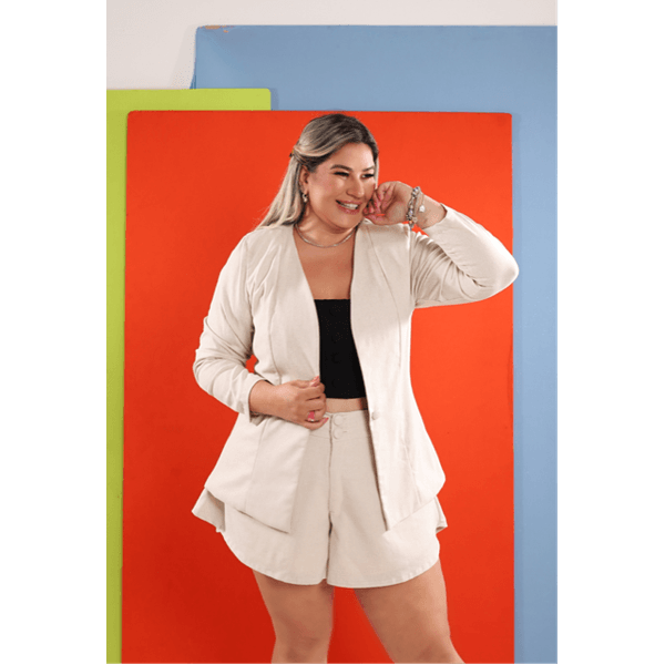 Blazer Leticia cream