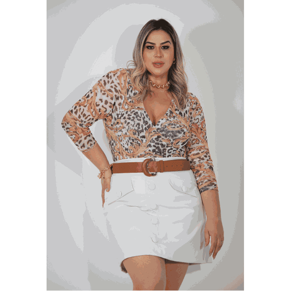 Body Poliamida Corselet - Nanda Modas