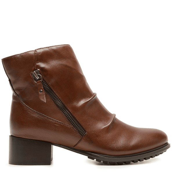 Bota Cano M dio Em Couro De Cabra CALCADOS BOTA CANO BAIXO