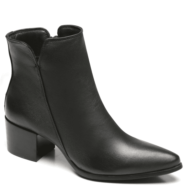 BOTA VENEZIA COURO PRETO