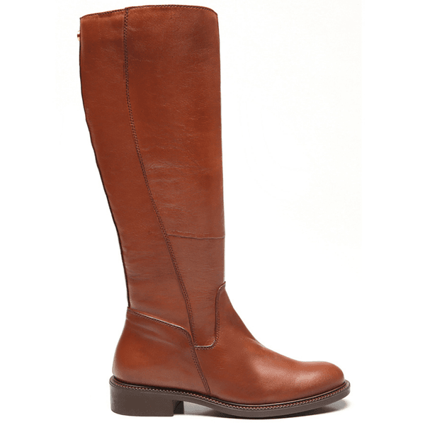 BOTA CLASSIC CANO ALTO COURO CARAMELO