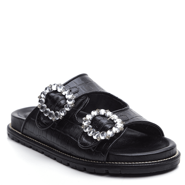PAPETE NOBILE CROCO PRETO
