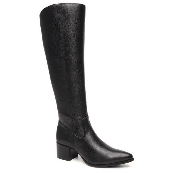 BOTA CAPRI COURO PRETO