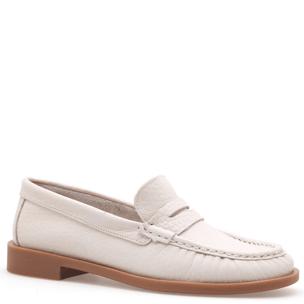 MOCASSIM EXTRA CONFORT COURO PREMIUM OFF WHITE
