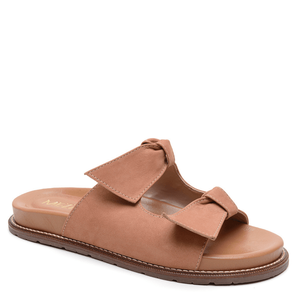 SANDÁLIA PAPETE COURO NOBUCK DUST