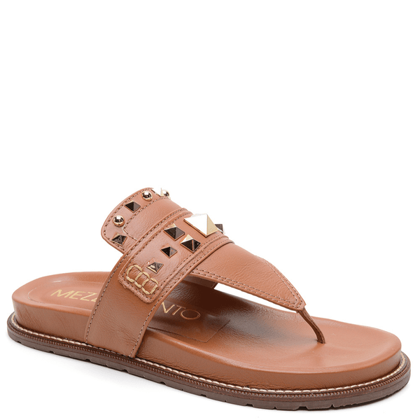 PAPETE DE DEDO COURO PREMIUM CARAMELO