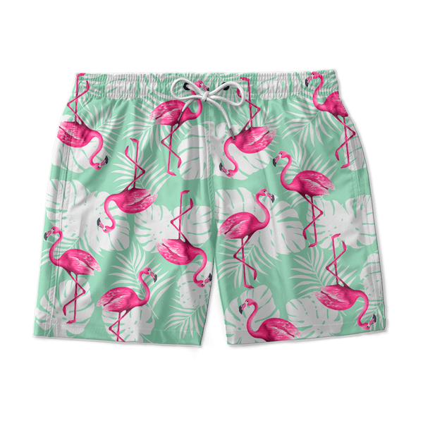 SHORT PRAIA FLAMINGOS 