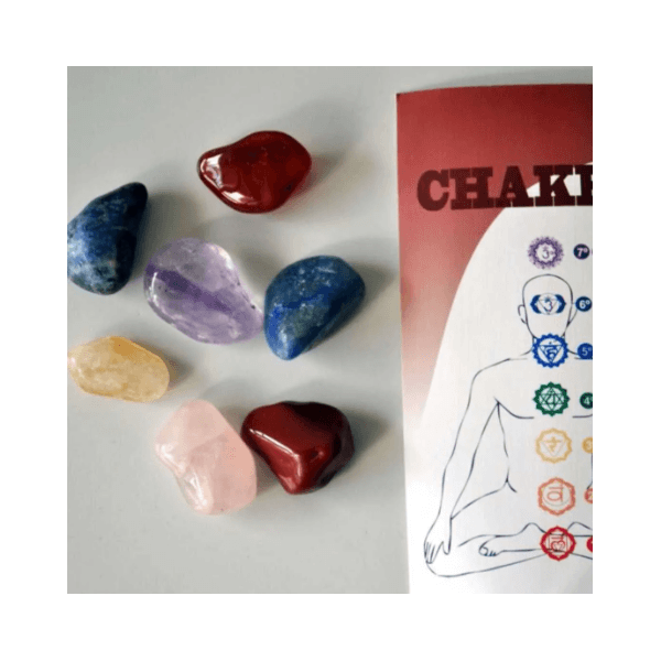KIT Cristais dos 7 Chakras Grande - Reiki