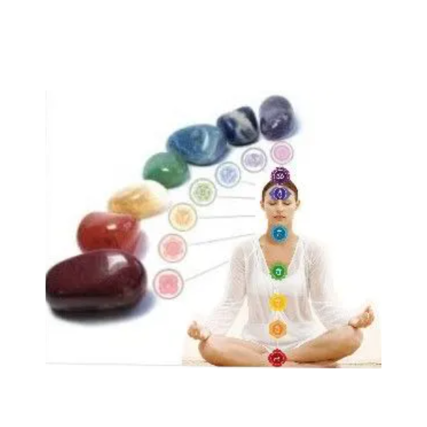 KIT Cristais dos 7 Chakras Grande - Reiki