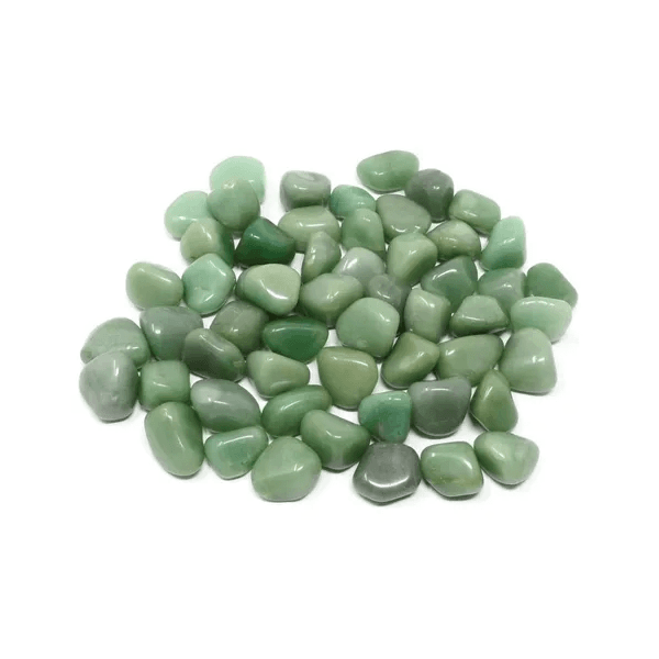 Quartzo Verde Rolado P - Pacote Atacado 100g