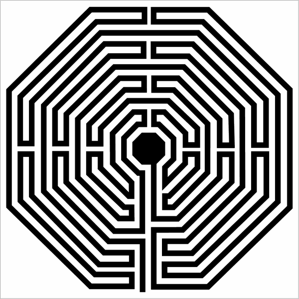 Gráfico Labirinto D'Amiens PS PVC