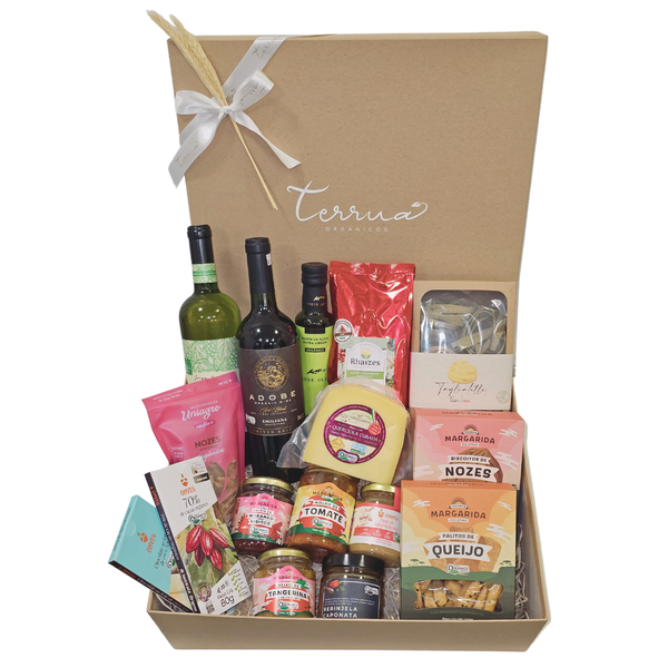 CESTA GOURMET DIMOND - CAIXA G KRAFT - (16 ITENS)