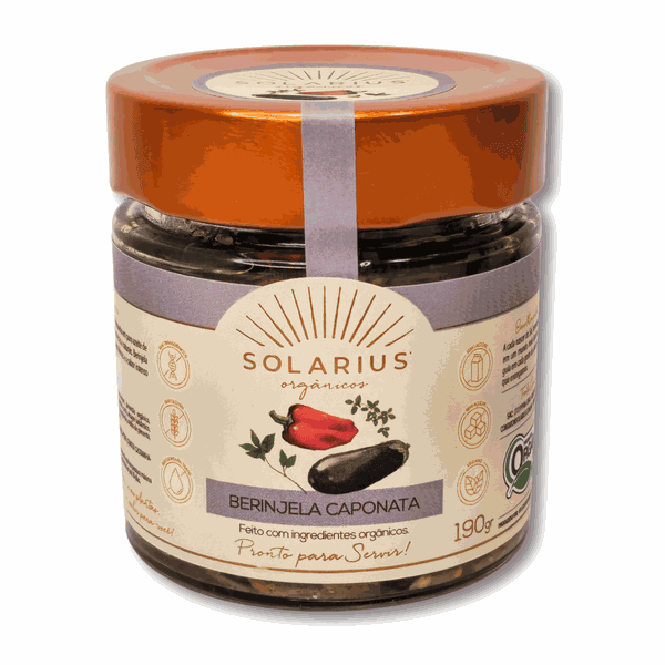 BERINJELA CAPONATA SOLARIUS - 190G.
