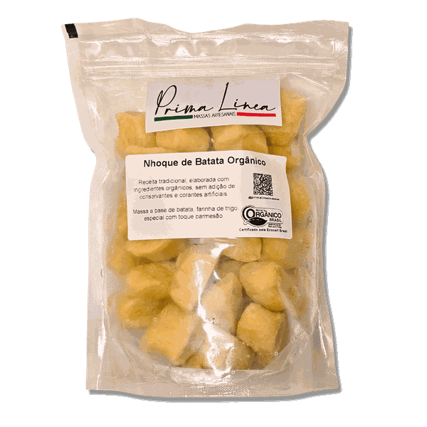 NHOQUE DE BATATA ORGÂNICO - PRIMA LINEA - 450G.