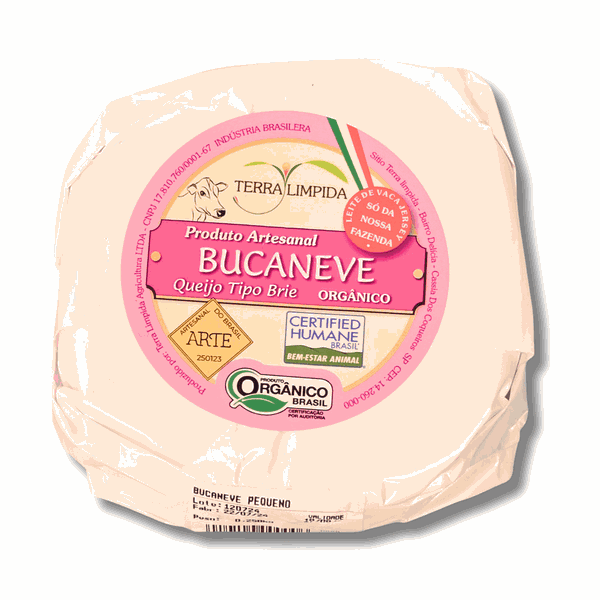 QUEIJO BUCANEVE (TIPO BRIE) - TERRA LIMPIDA - (170G - 270G).