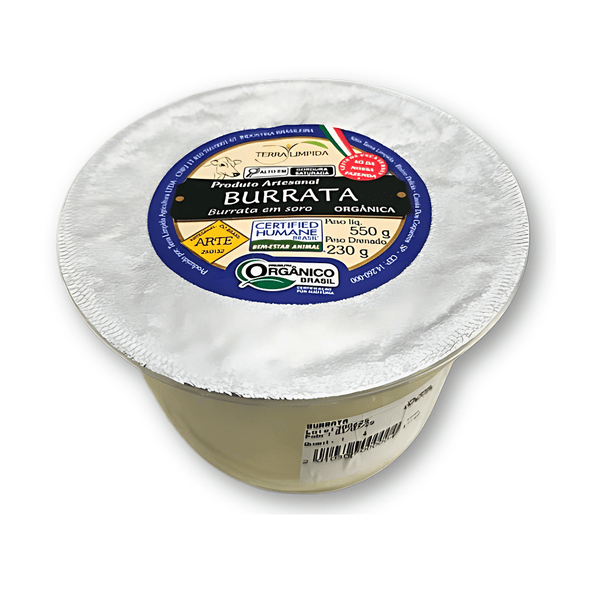 QUEIJO BURRATA - TERRA LÍMPIDA - 230G.