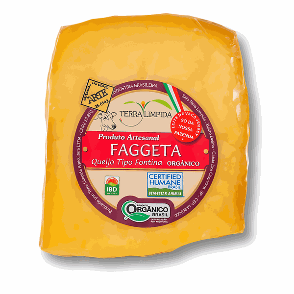 QUEIJO FAGGETA TIPO FONTINA - TERRA LÍMPIDA - (160G - 370G).