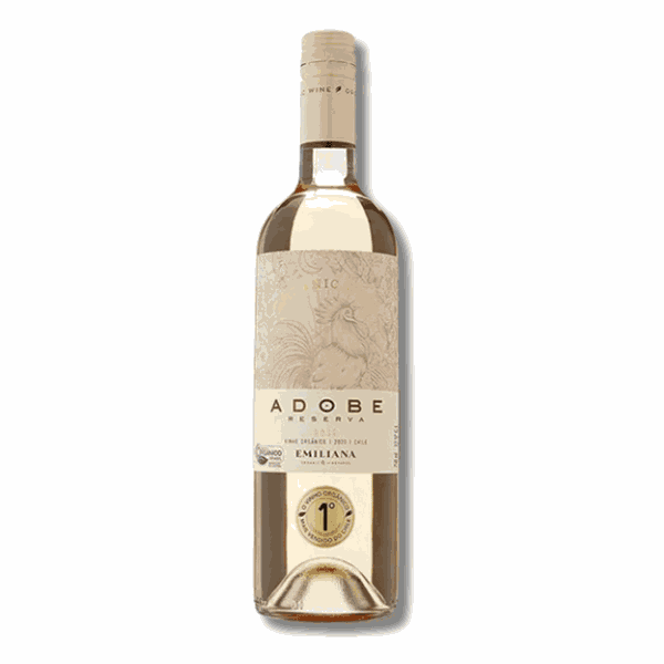 VINHO ROSÉ CHILENO - ADOBE RESERVA EMILIANA 750ML