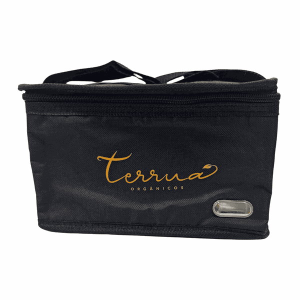 BOLSA TERMICA PRETA 4L - TERRÚA ORGÂNICOS