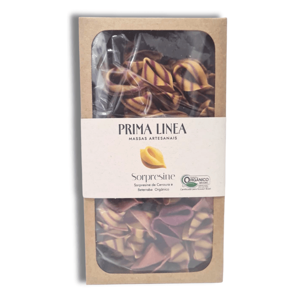 SORPRESINE DE CENOURA E BETERRABA ORGÂNICO - PRIMA LINEA - 250G.