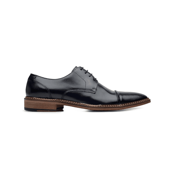 60413TW-Sapato Social Masculino feito a mão em couro Loafer premium 60413 Preto
