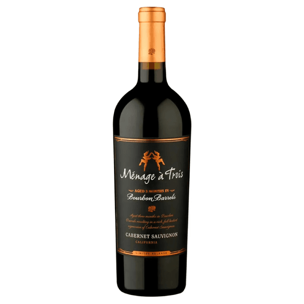 Menage A Trois Bourbon Barrel Cabernet Sauvignon 2021