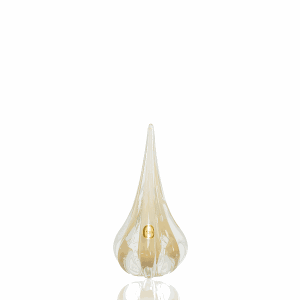 Gota Cristal Murano Fênix P Champagne