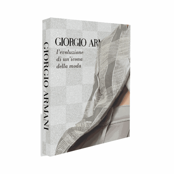 Caixa Livro Book Giorgio Armani L'evoluzione