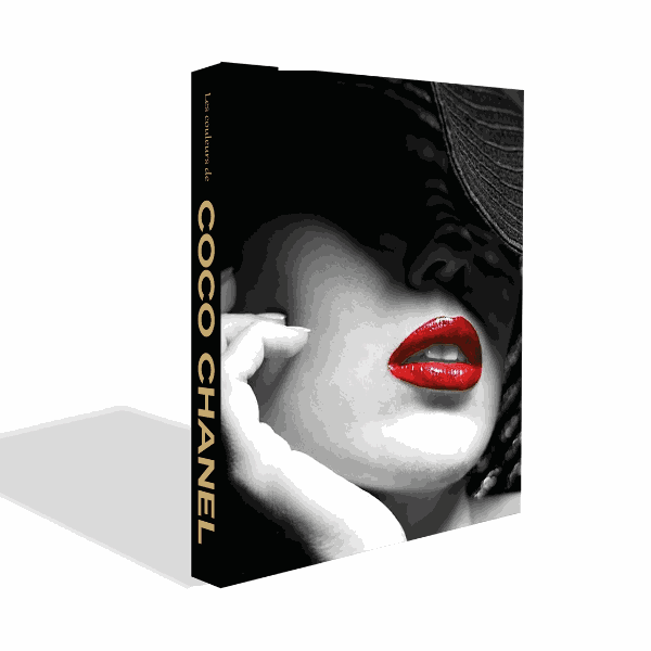 Caixa Livro Book Box Chanel La passion